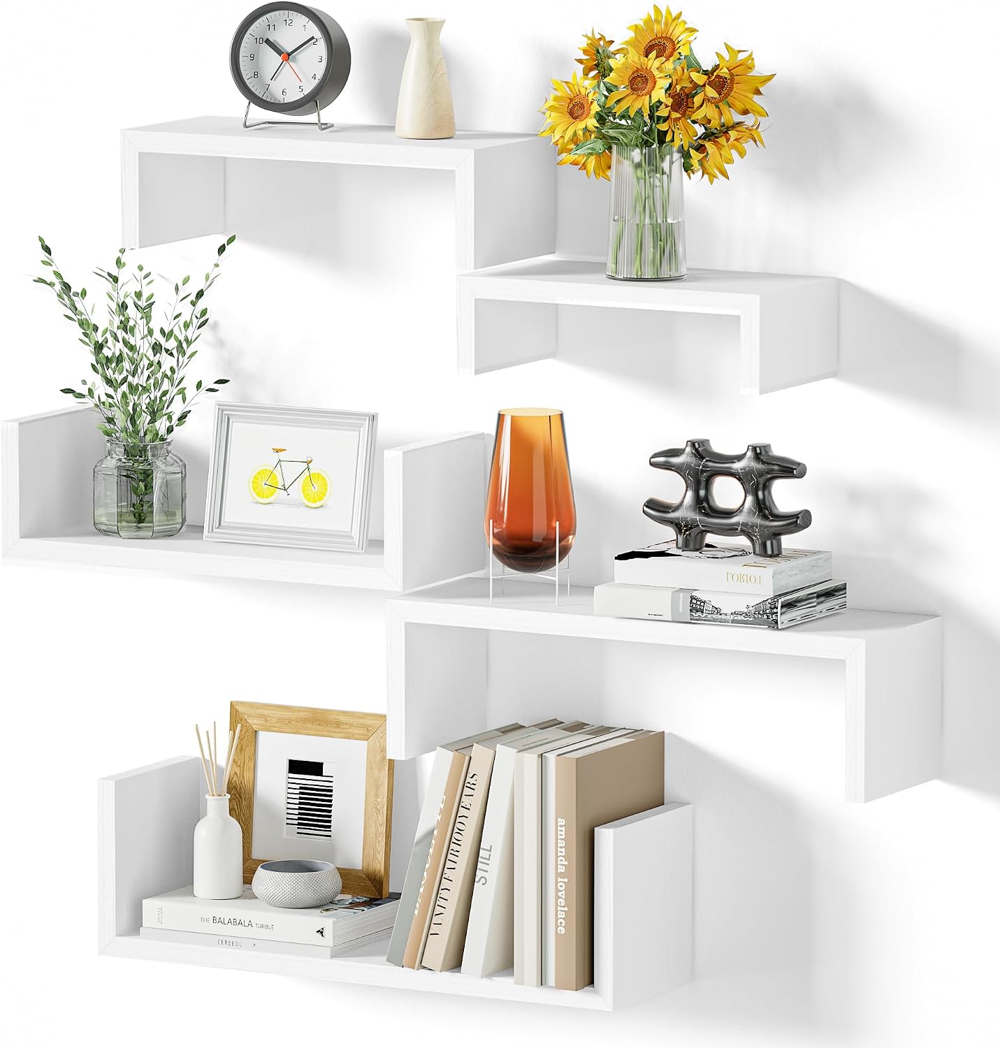 Detalle de SRIWATANA Floating Shelves, Set of 5
