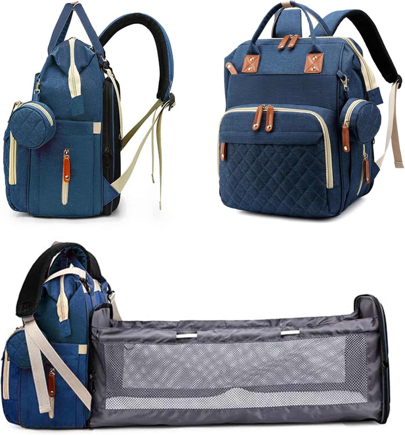 Thumbnail 6 de Fexkean Baby Diaper Backpack for Travel