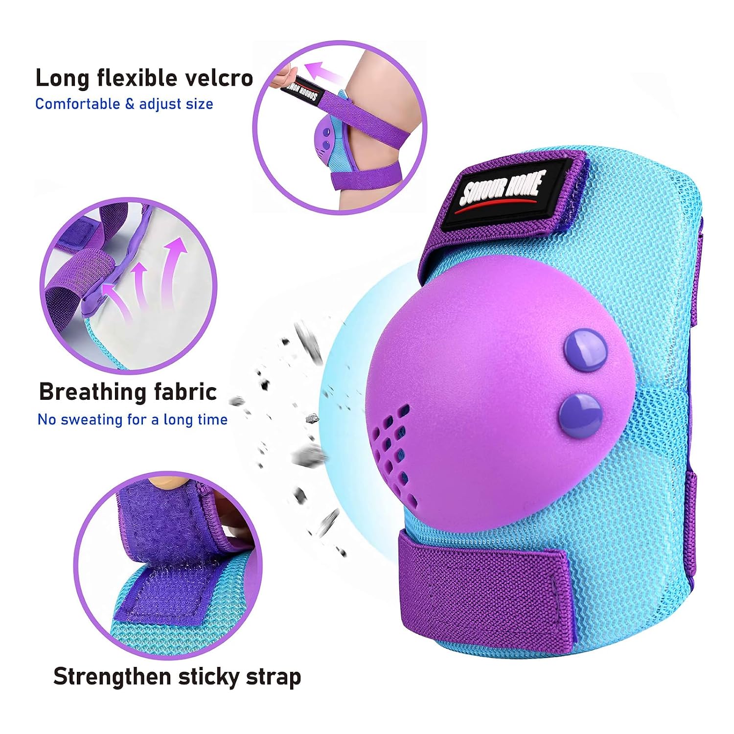 Thumbnail 3 de SOHOUR HOME Kids 3-in-1 Protective Pads set 🛴