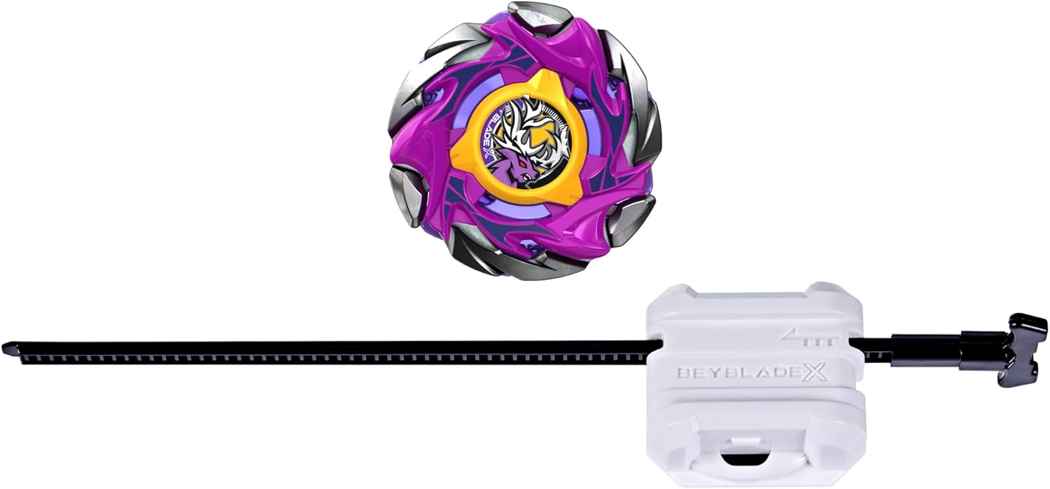 Detalle 2 de Hasbro Beyblade X, Set Starter Pack Antler Stag B 2-60HN CX con Trottola e Lanciatore