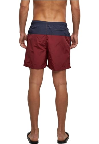 Detalle 2 de URBAN CLASSICS Bañador para Hombre Estilo Moderno – Bermudas cortos de secado rápido (XS-5XL)