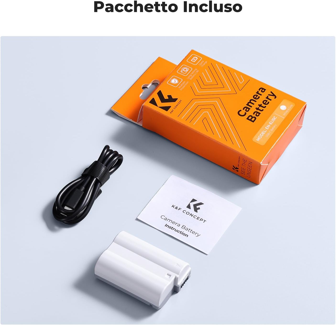 Thumbnail 6 de K&F CONCEPT EN-EL15C 2600 mAh