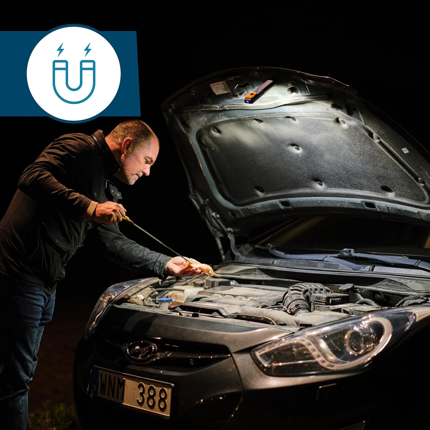Thumbnail 3 de Lampe LED Rapid The Inspector — lampe d’inspection compacte, éclairage frontal 150 lm et extrémité 50 lm