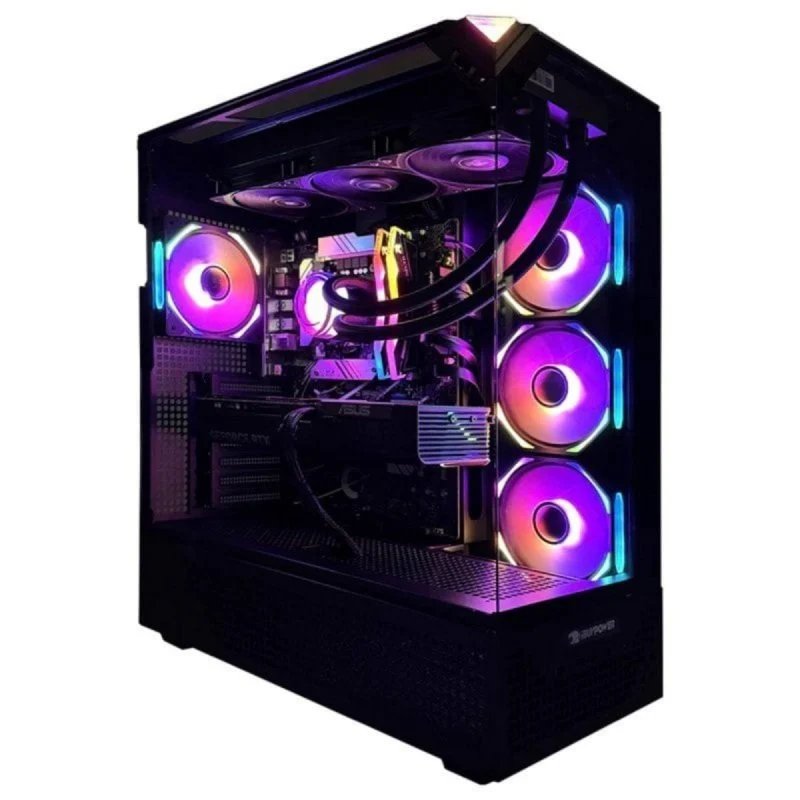 Detalle de IBUYPOWER Legend Olympus Max con Ryzen 9 9900X, 64GB RAM, SSD 2TB y RTX 5070 Ti (Windows 11 Pro)