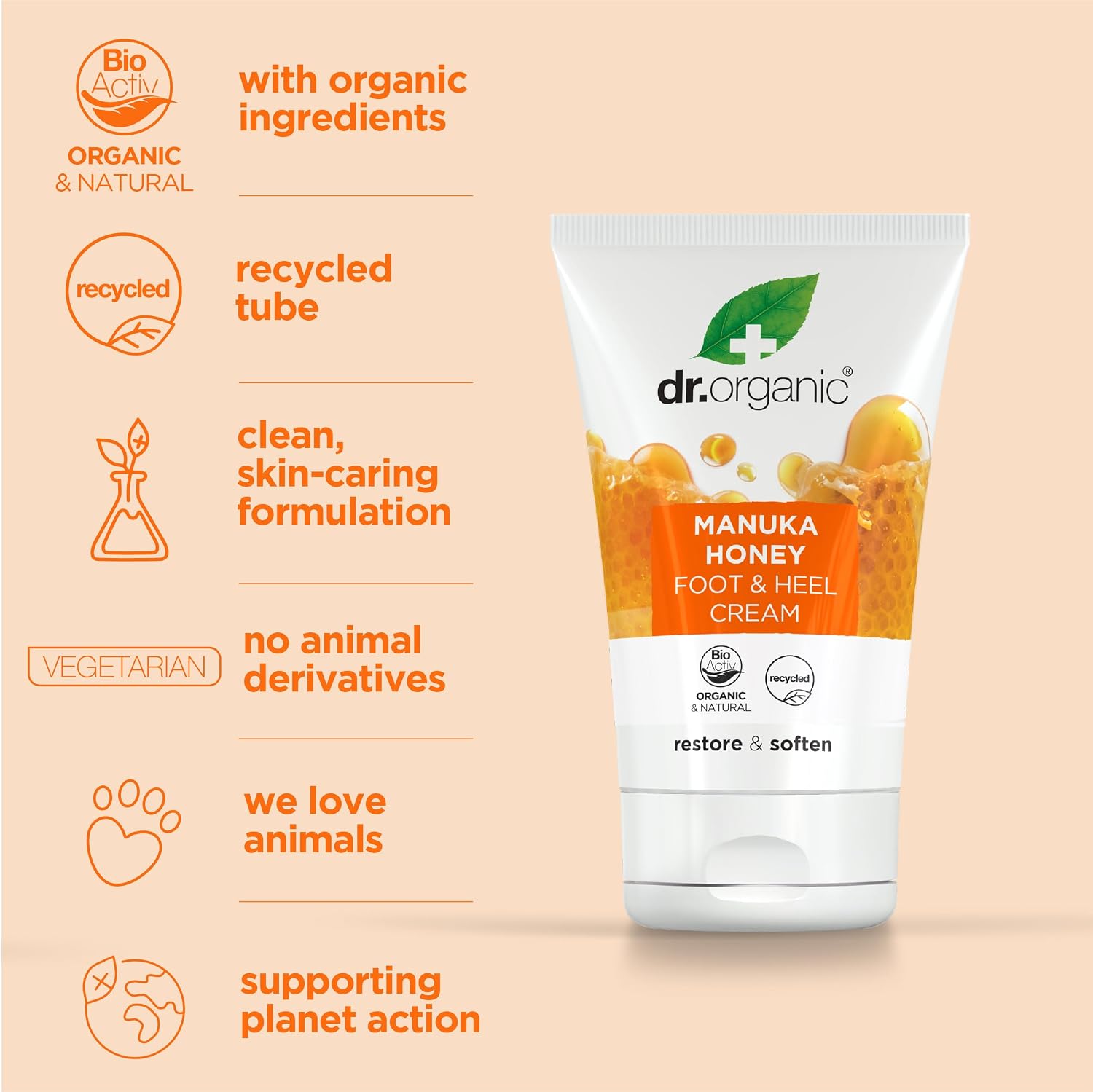 Detalle de Crème pour le pied Manuka 125 ml