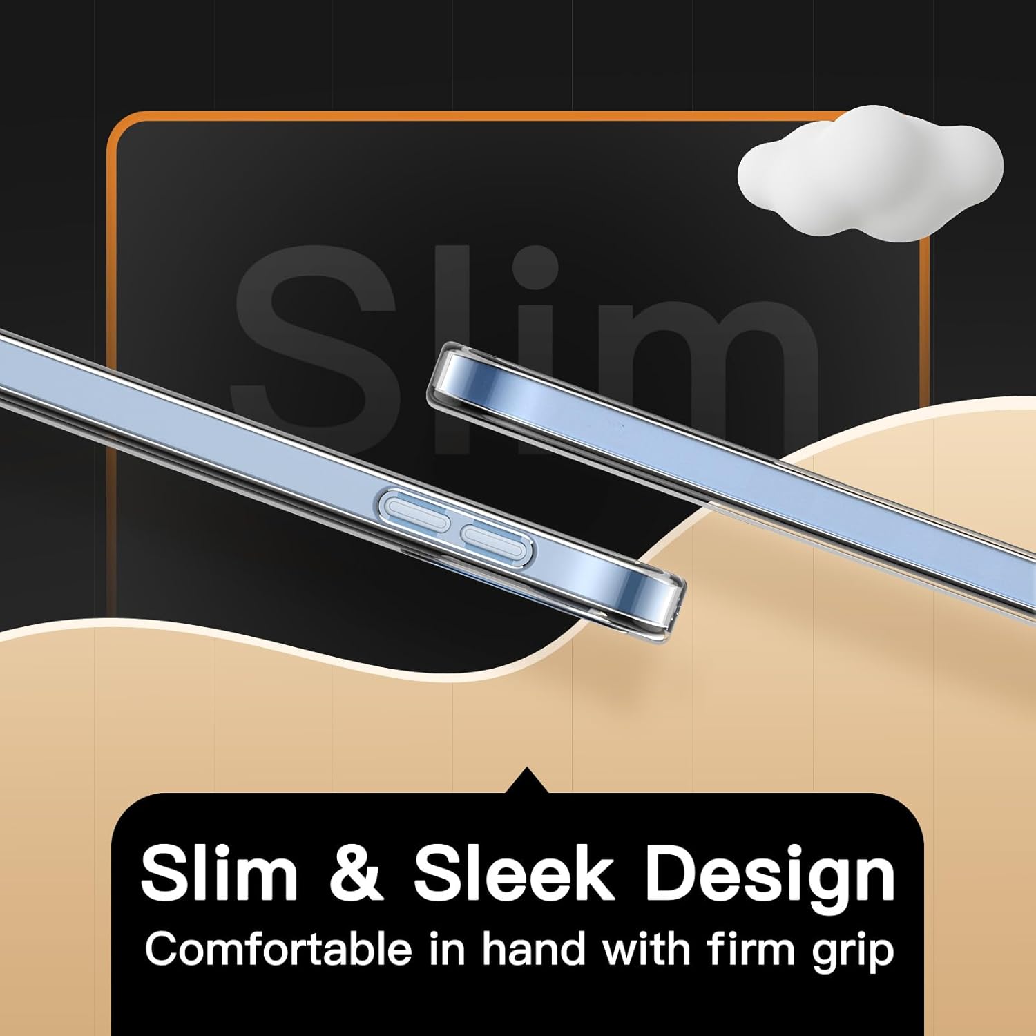 Thumbnail 3 de JETech Case for iPad A16, Slim Transparent 11in