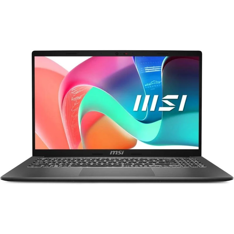 Detalle de MSI Modern 15 F1MG-610ES: Portátil potente para creativos y profesionales en movimiento
