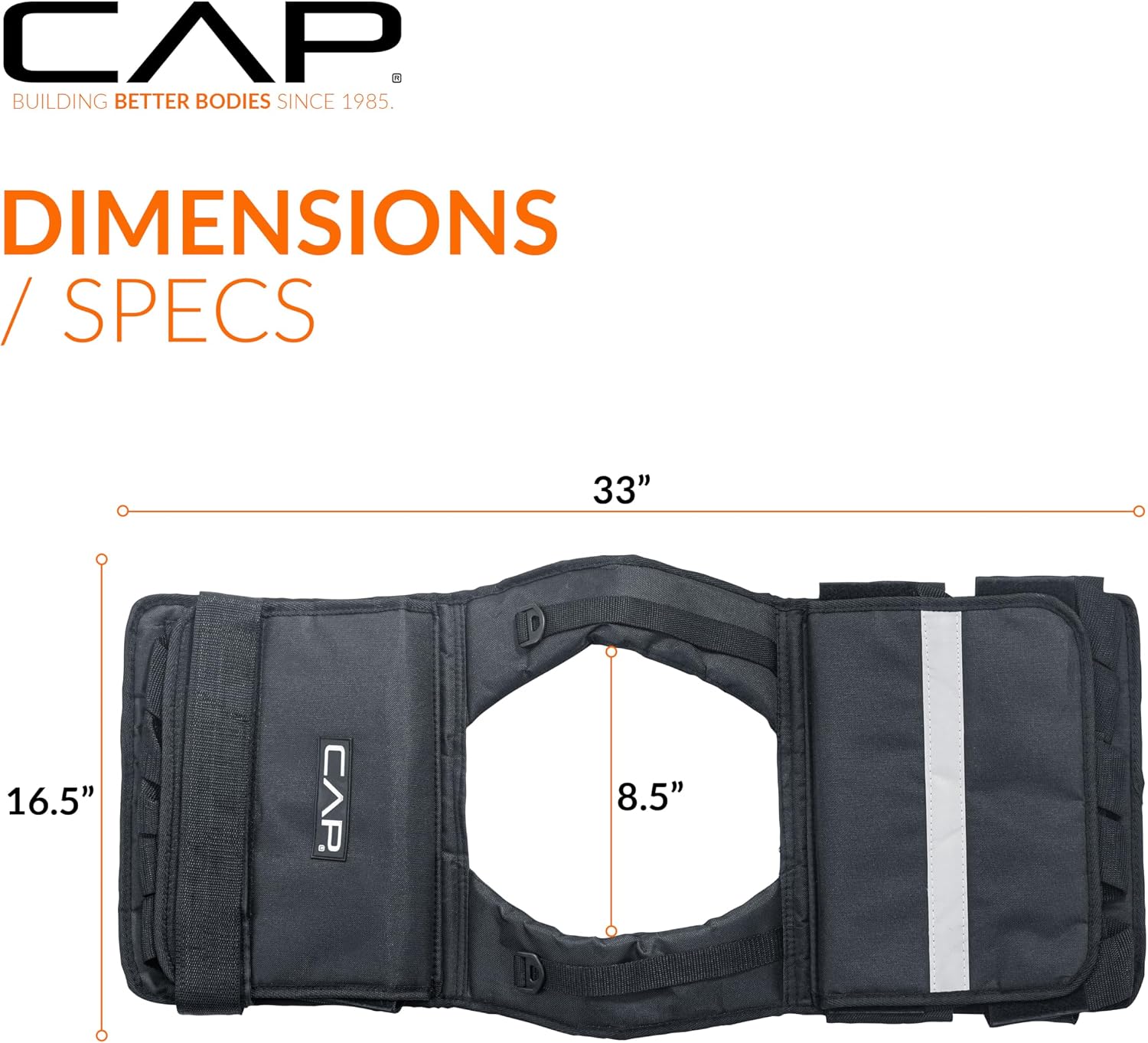 Thumbnail 4 de CAP Barbell Adjustable Weighted Vest