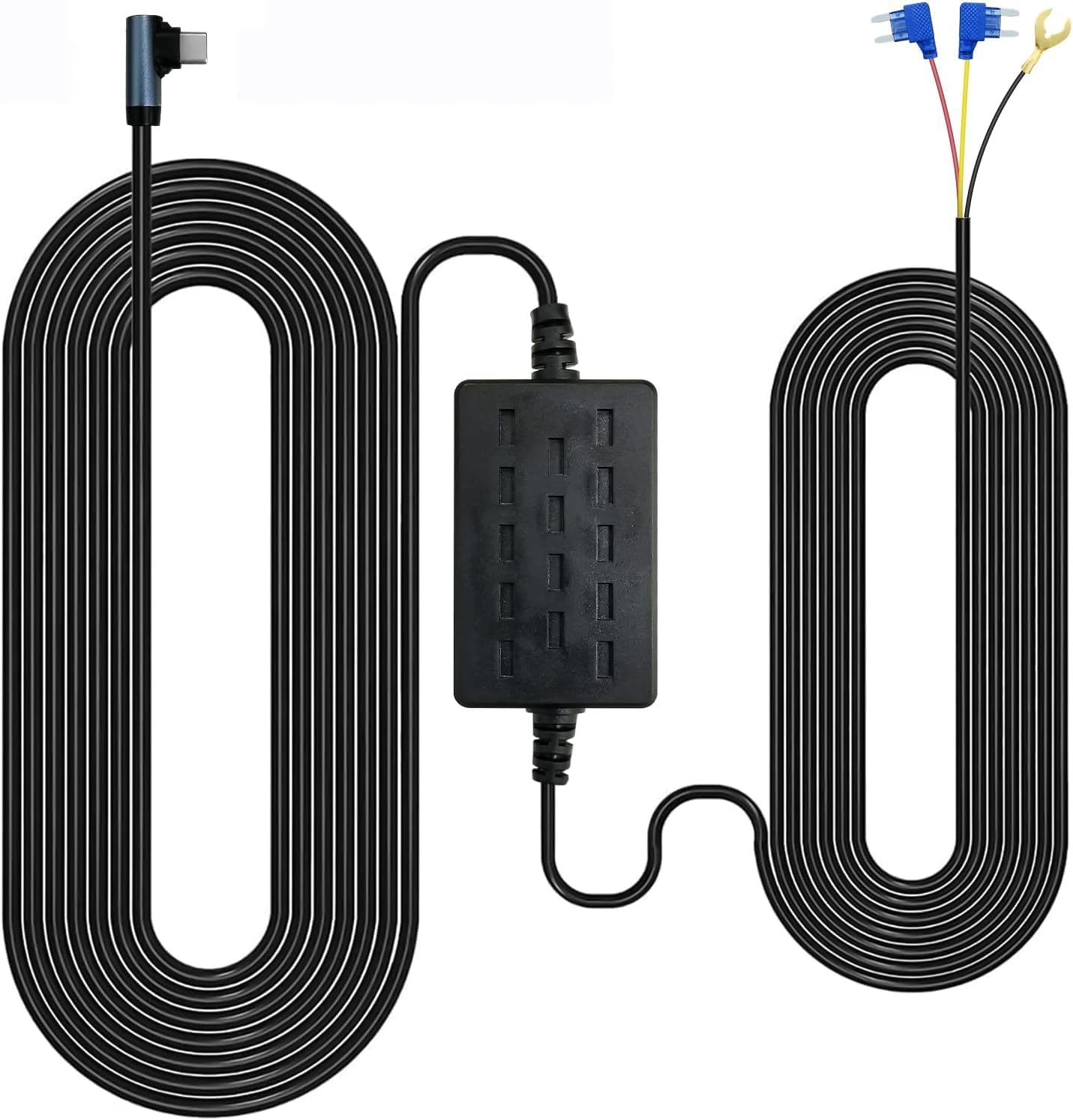 Detalle de GKU Kit di Cablaggio Hardwire Type-C per Dashcam: alimentazione continua e protezione integrata