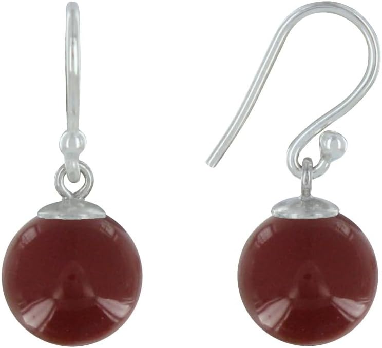 Thumbnail 5 de Les Poulettes Bijoux orecchini in argento 925 con sfera d’agata “Classics”