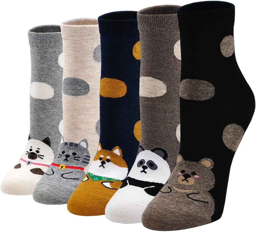 Detalle de PUTUO Lustige Socken Damen Bunte EU 37–43