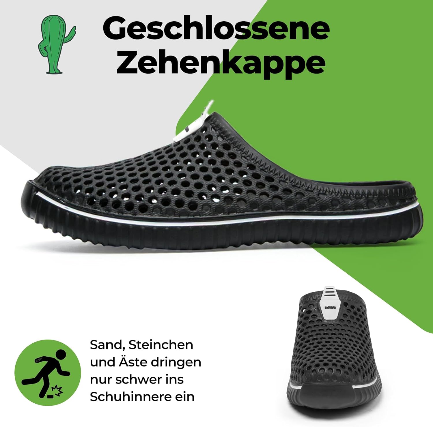 Thumbnail 5 de SAGUARO Clogs Pantoletten Herren/Damen Sommer – atmungsaktiv, leicht und vielseitig
