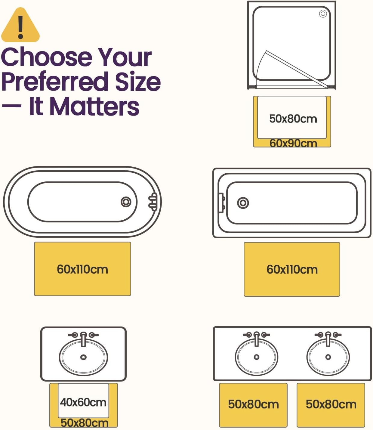 Thumbnail 1 de DEXI Bath Mat 40 x 60 cm – Extra Soft Absorbent Microfibre Non-Slip Washable Rug (Turquoise)