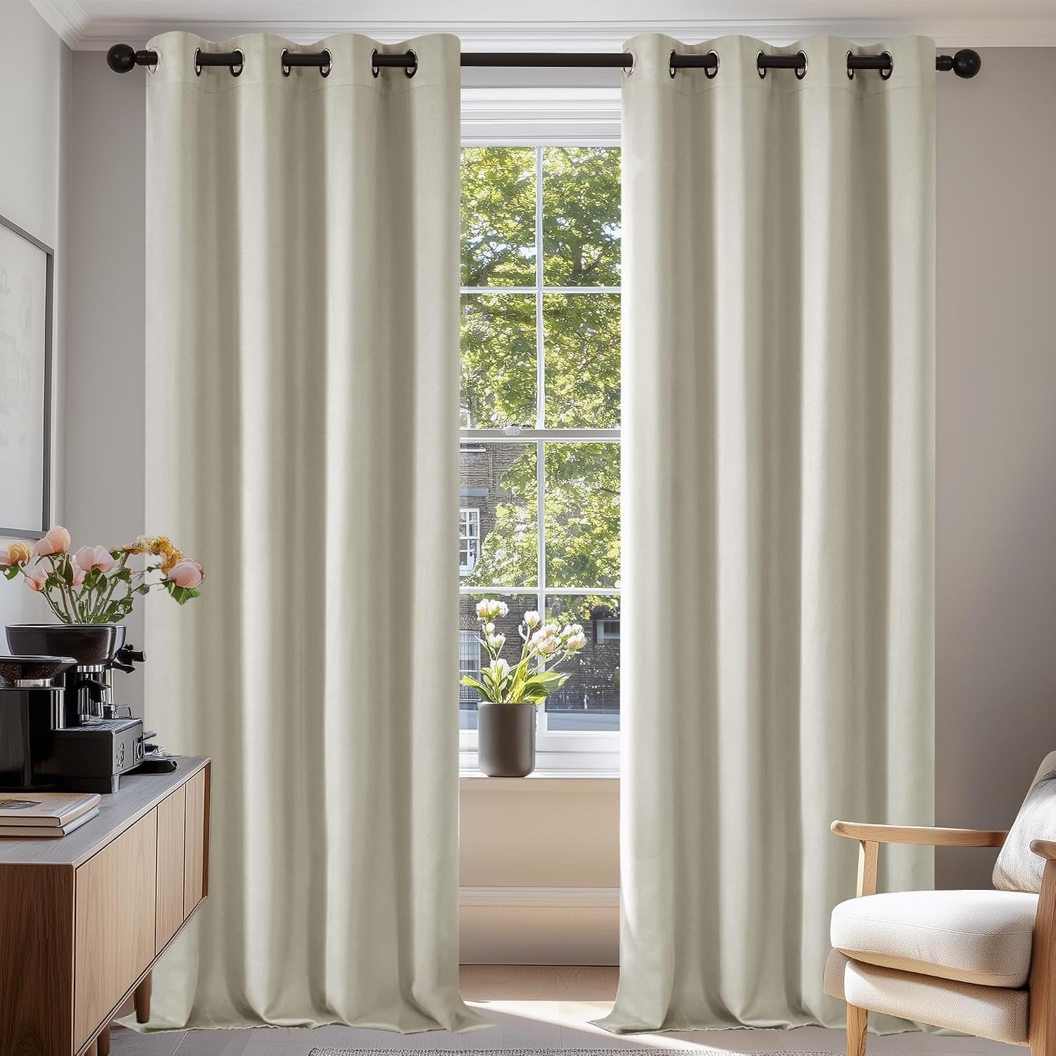 Detalle de Deconovo Super Soft Curtains 140x260cm