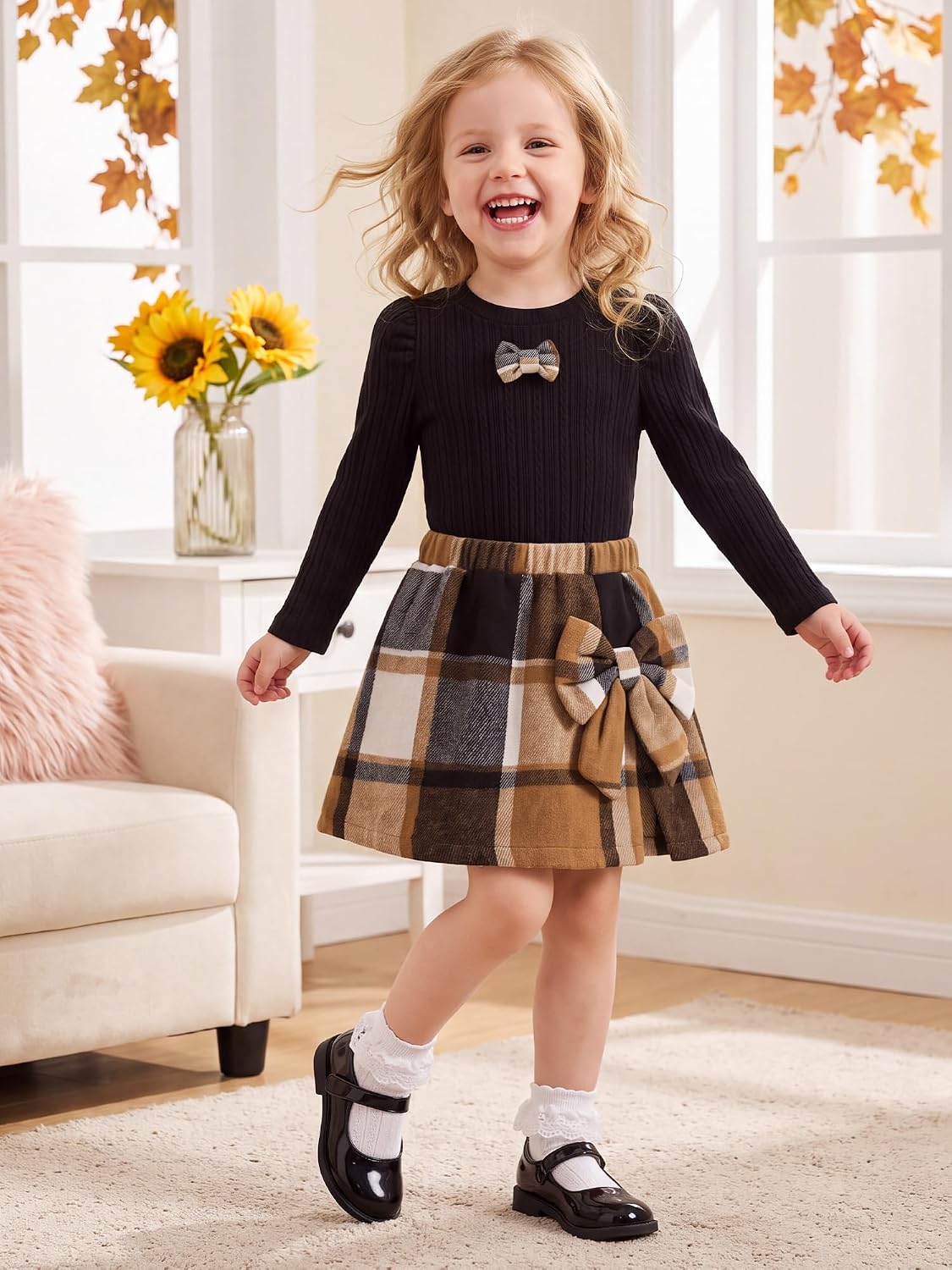 Detalle 2 de Toddler Girl Outfit Set, 18 Months–6 Years