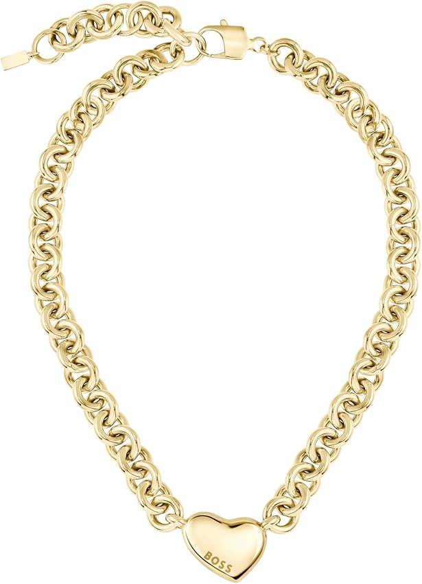 Detalle 2 de BOSS 1580636 Collar cadena Honey Love en acero inoxidable 💍