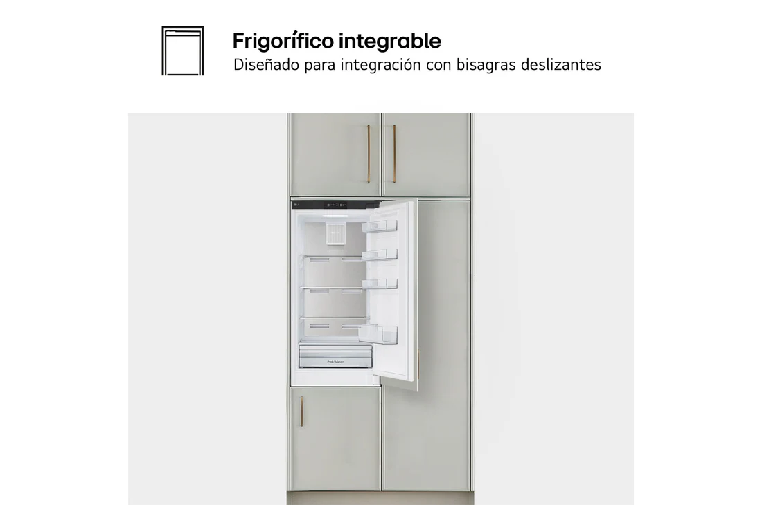 Thumbnail 3 de Metal Fresh GTFN256SET Outlet frigorífico combi integrable 233 l