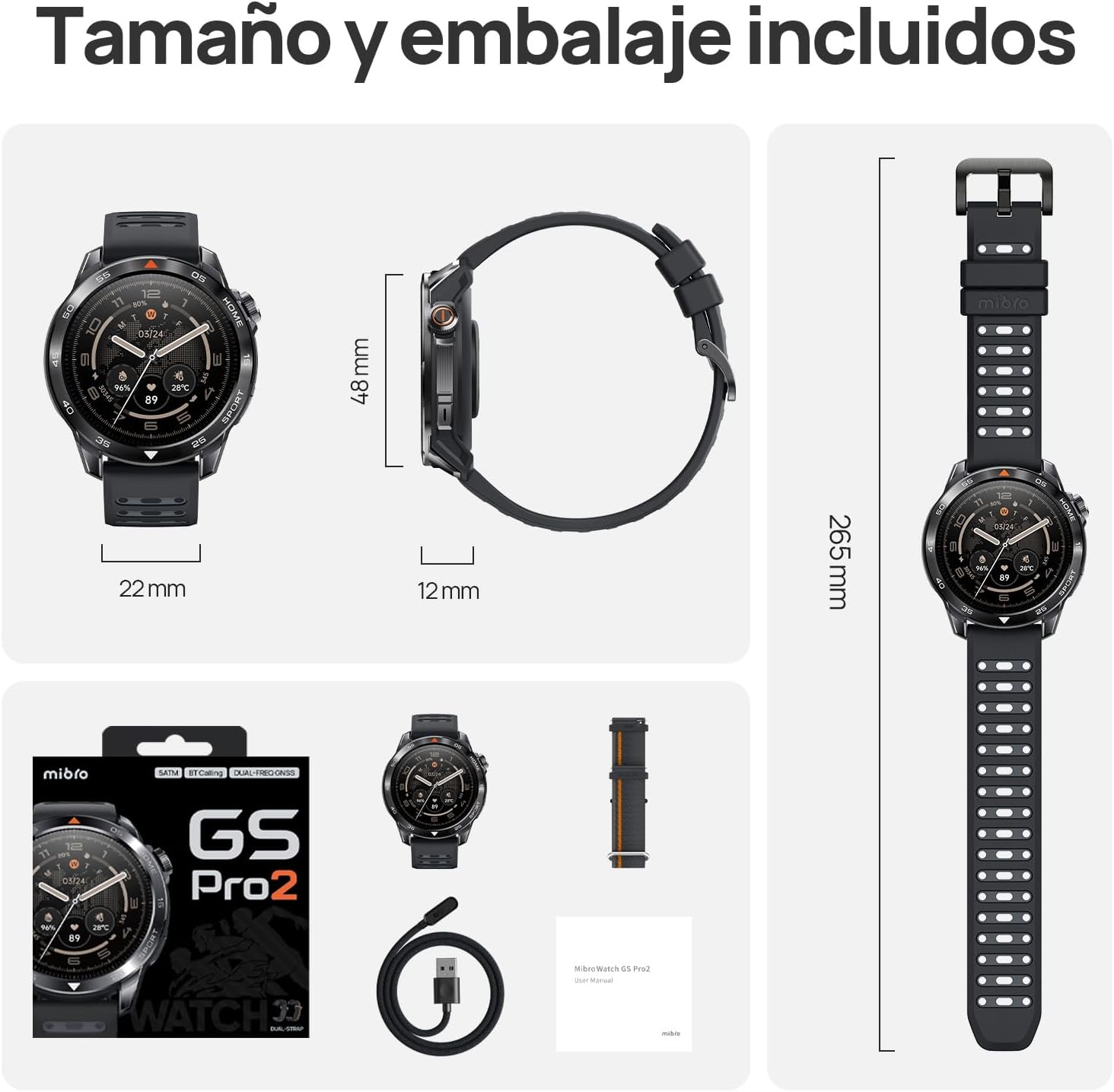 Thumbnail 9 de Mibro GS Pro2 Smartwatch GPS para Correr