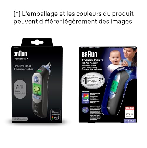 Thumbnail 7 de Braun ThermoScan 7 – Thermomètre auriculaire avec Technologie Age Precision