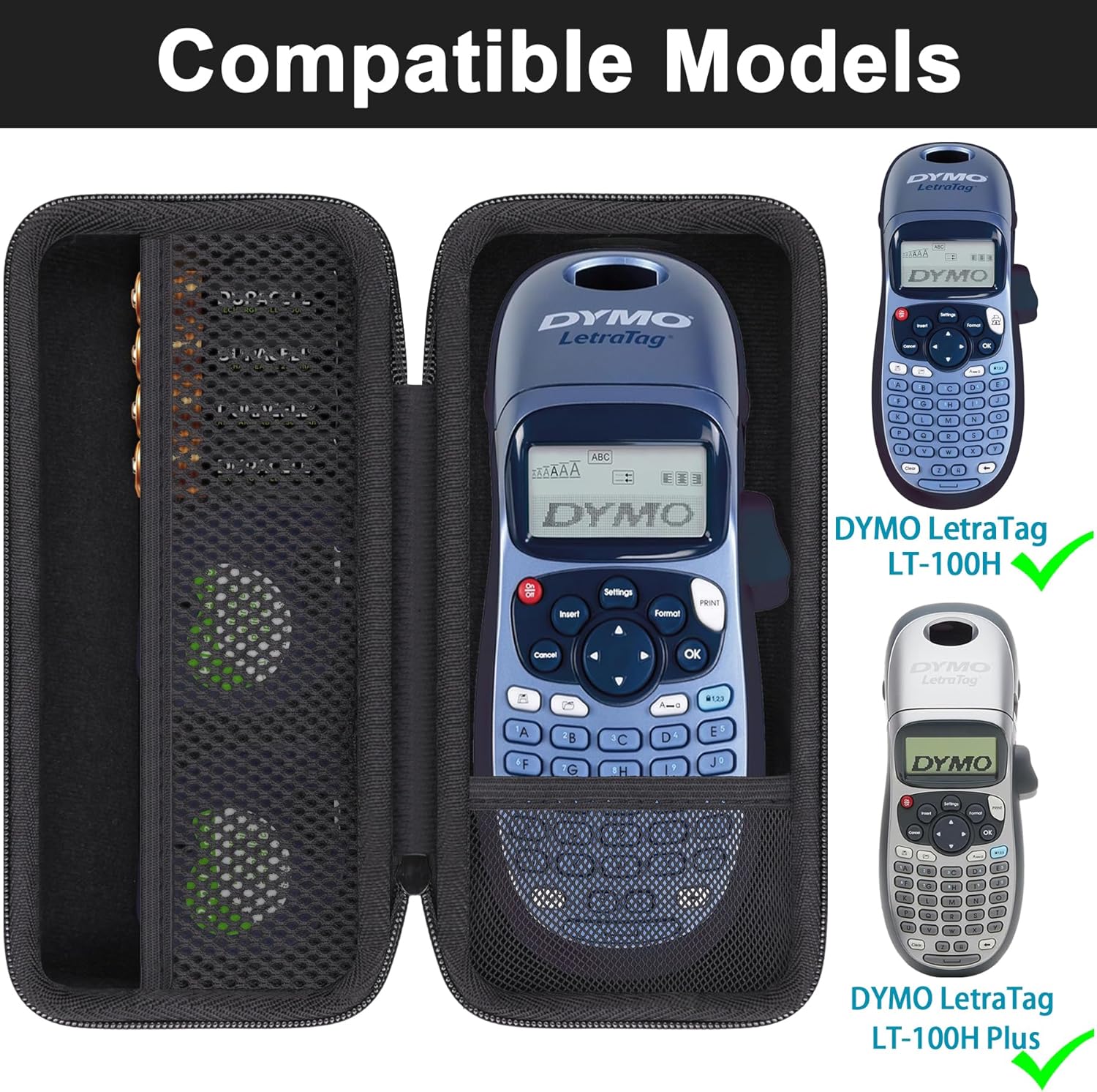 Thumbnail 3 de Khanka Case for DYMO LetraTag LT-100H/LT-100H Plus – Case Only