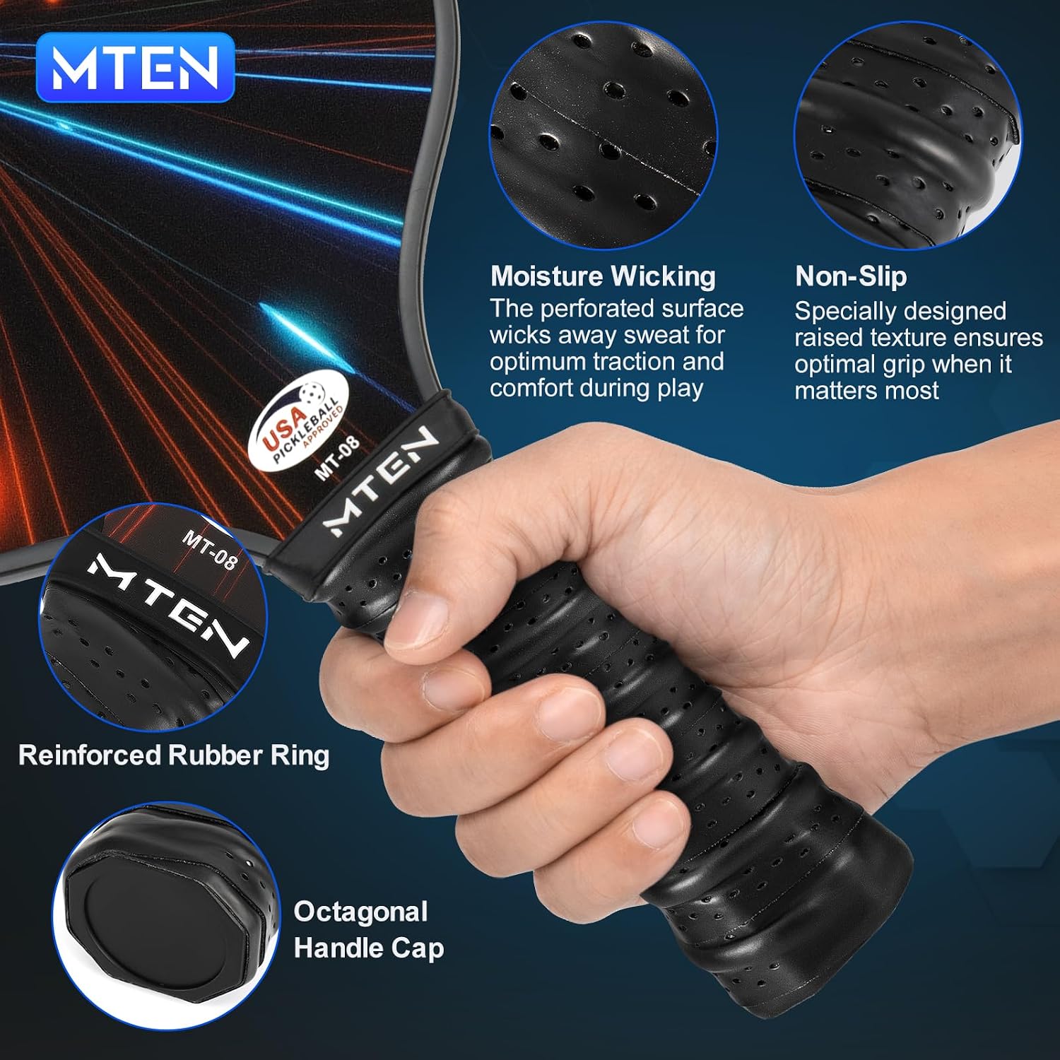 Thumbnail 3 de MTEN Pickleball Paddle Set of 4
