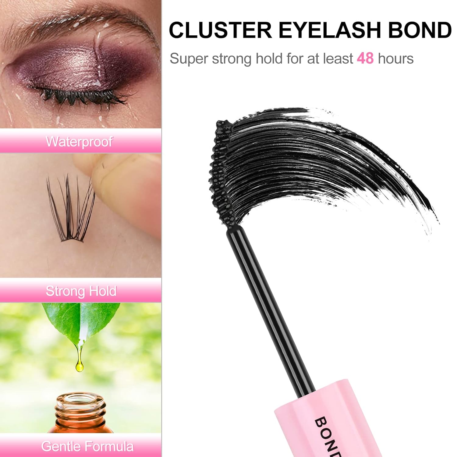 Detalle 2 de Lash Bond and Seal Cluster Eyelash Glue — Waterproof