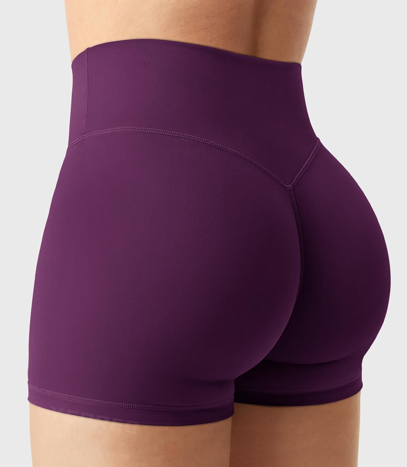 Detalle 2 de YEOREO LuxFlow 2.5-Inch Women's Biker Shorts, High-Waisted, No Front Seam