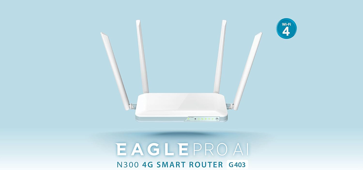 Thumbnail 5 de D-Link G403 Eagle Pro AI : routeur 4G LTE Cat.4 avec Wi‑Fi 5 et backup autoWAN