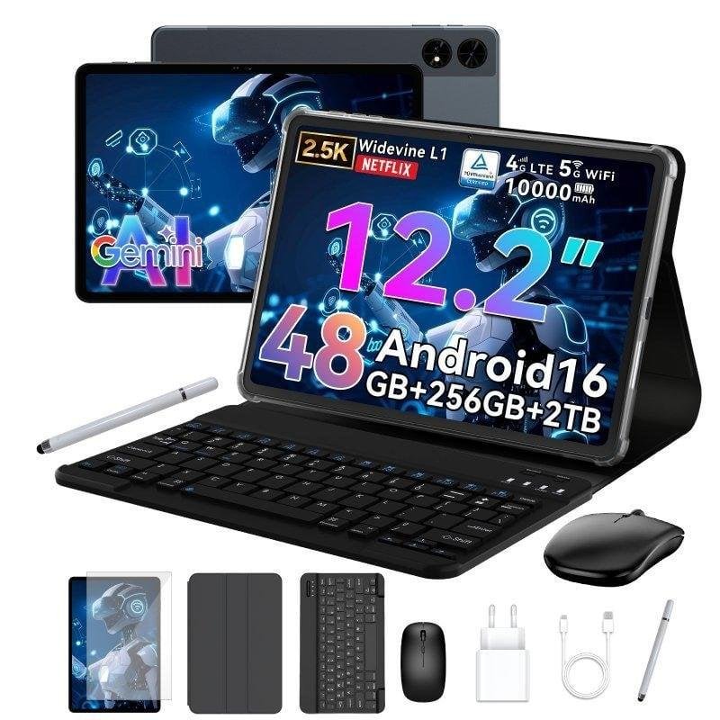 Detalle de Tablet BESTTAB T60 4G 12,2" con Teclado y Stylus Pen