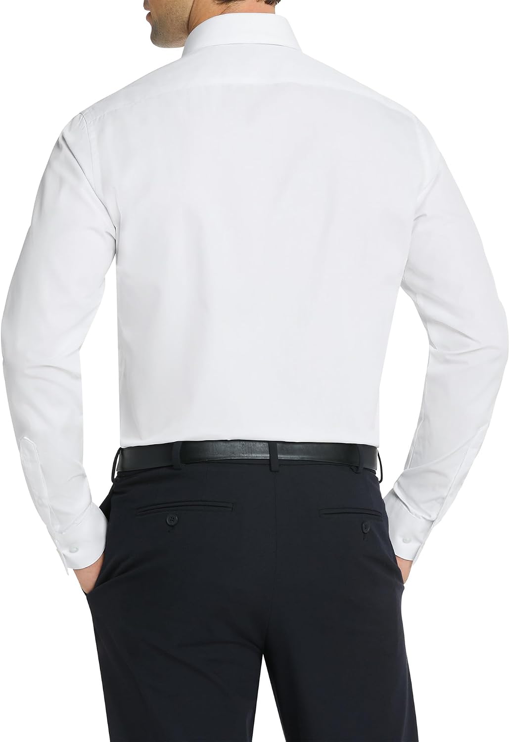 Thumbnail 1 de Van Heusen Men’s Dress Shirt Fitted Poplin Solid