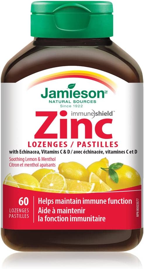 Detalle de Jamieson Zinc Lozenges, 60 Count