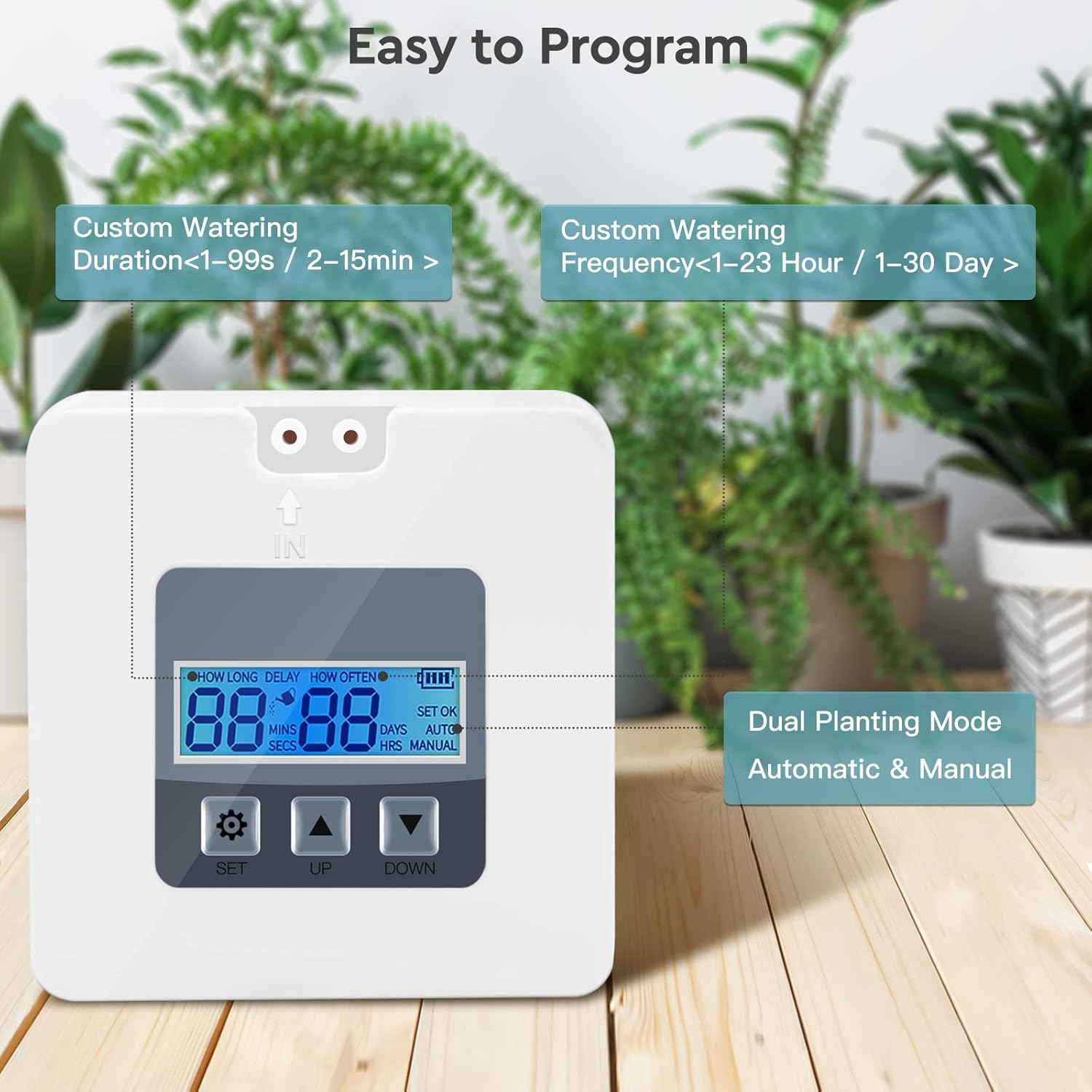 Thumbnail 2 de Landrip Irrigazione Automatica per Vasi: sistema di irrigazione a goccia per balcone e terrazzo