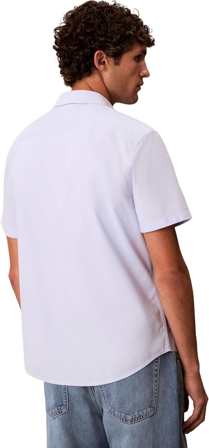 Detalle de Calvin Klein Altre Camicie Uomo – classico senza tempo, comodo e versatile