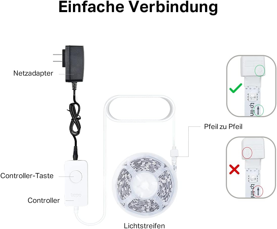 Thumbnail 6 de Tapo TP-Link LED Strip 5M – Flexible, dimmbar und sprachsteuerbar