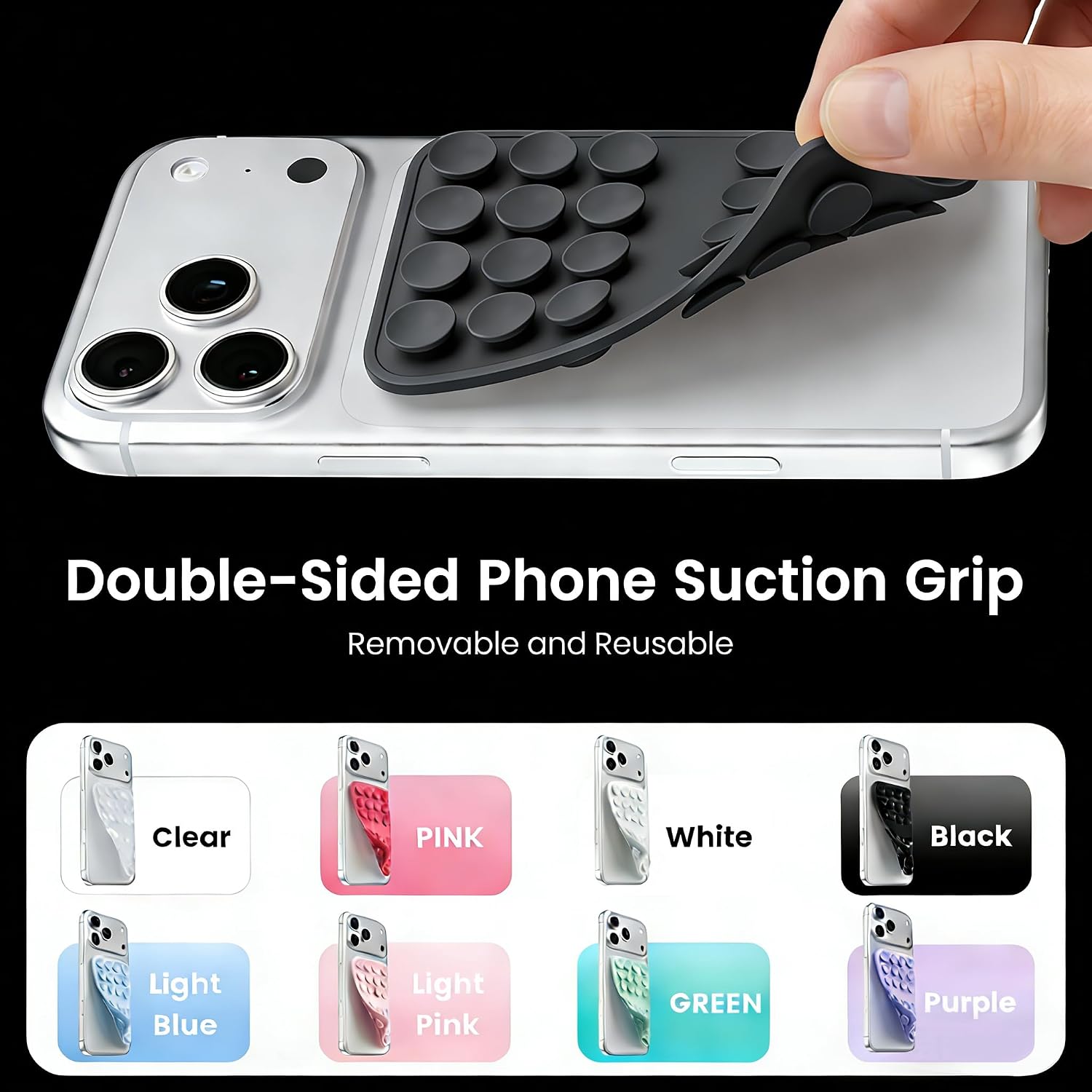 Detalle de Silicone Phone Mount, Double-Sided