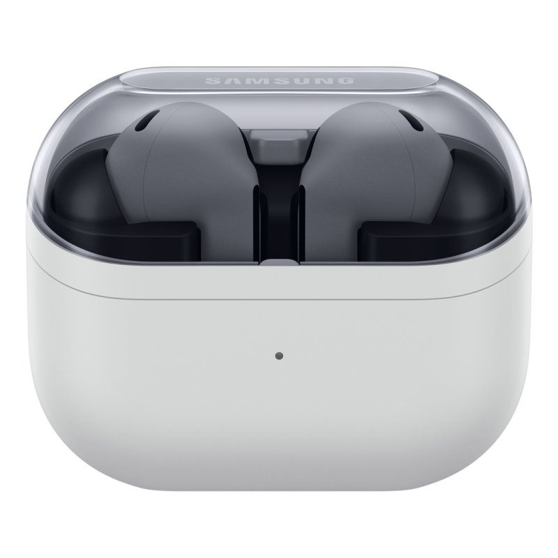 Detalle de Samsung Galaxy Buds3 FE: auriculares TWS con ANC y micrófonos (gris)