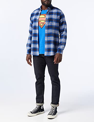 Thumbnail 1 de DC COMICS Camiseta Superman Logo Azul Royal para Hombre 🦸