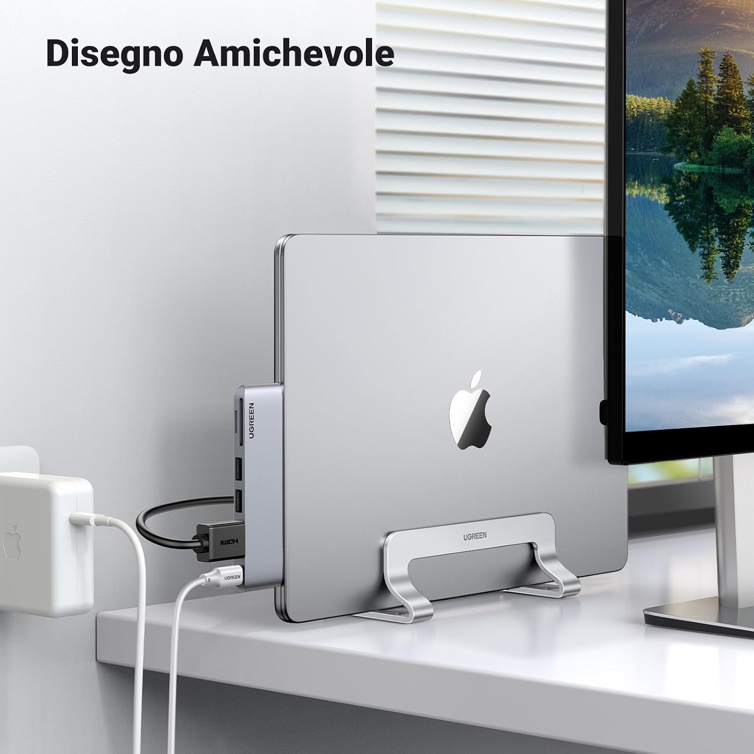 Thumbnail 5 de UGREEN Supporto verticale per laptop 15,6 pollici