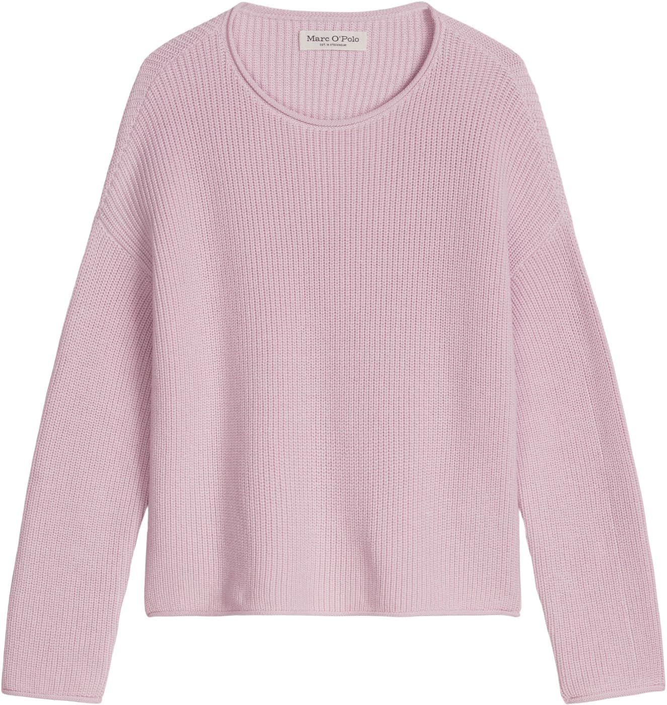Detalle de Marc O'Polo Damen Pullover 602605960171 – Alltagstauglicher Casual-Pullover