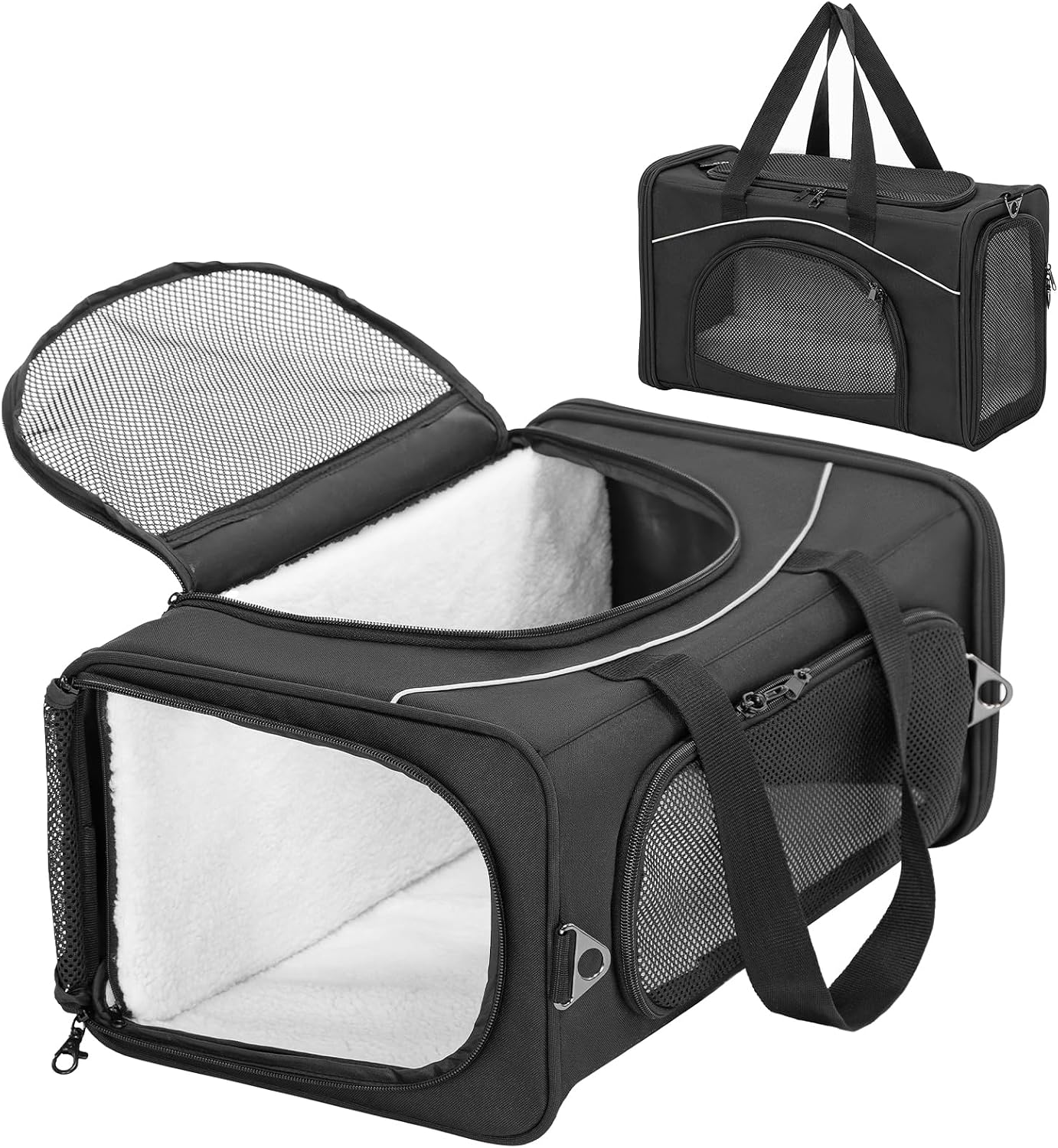Detalle de Petsfit Transporttasche Hunde und Katze 47 x 23 x 31 cm