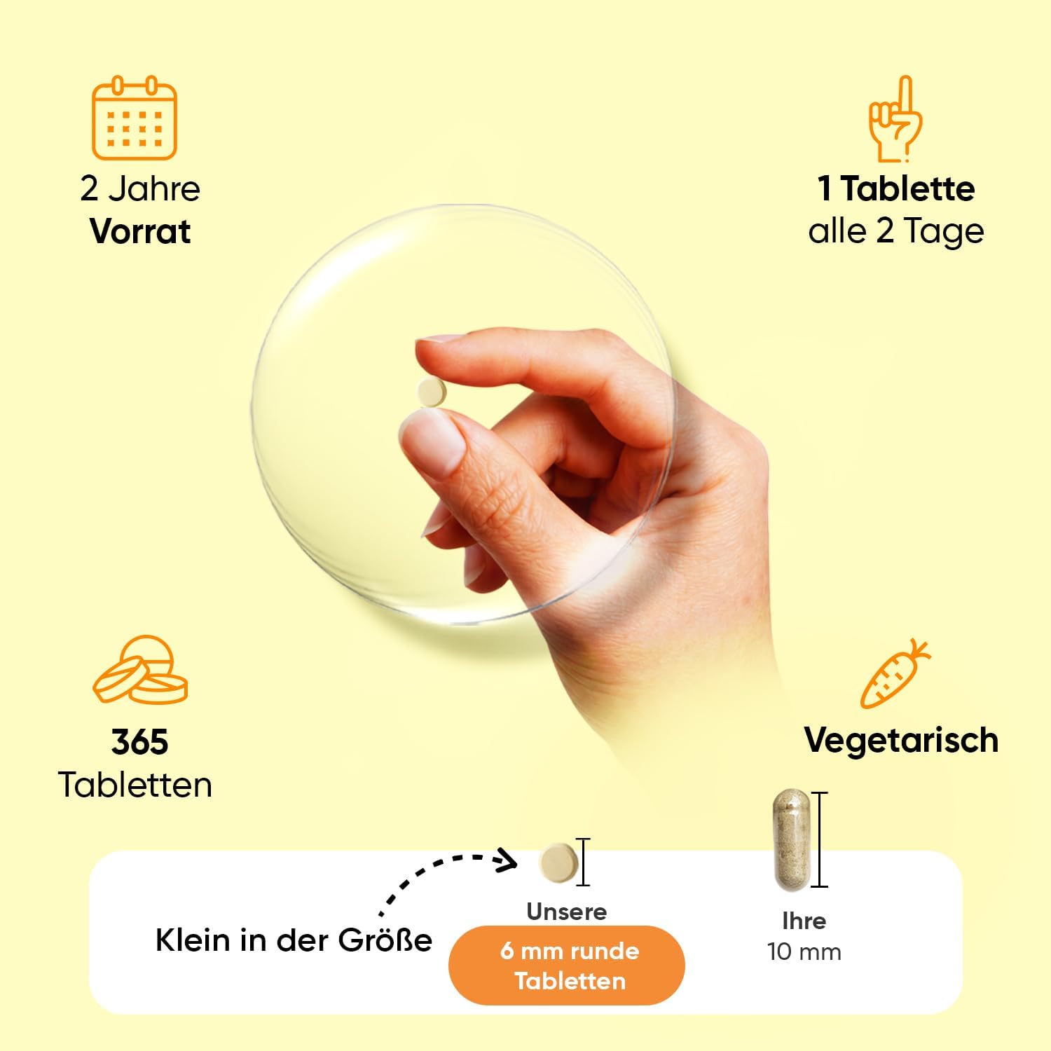 Thumbnail 6 de Vitamin D3 K2 2000 IE – 365 Tabletten (2-Jahres-Vorrat) von WeightWorld