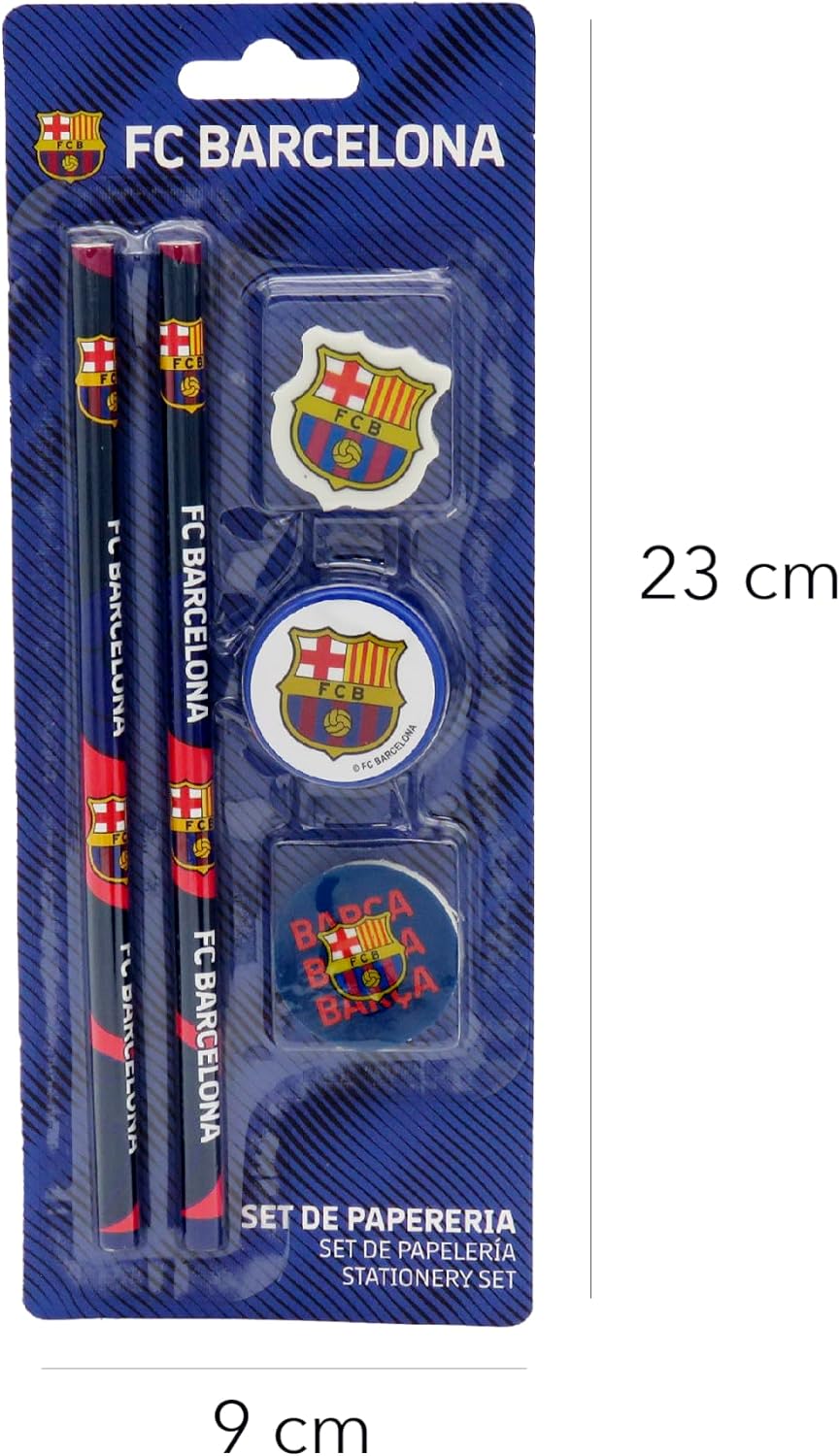 Thumbnail 3 de CYPBRANDS GS-719-BC FC Barcelona-schrijfwarenset met potloden en gummen