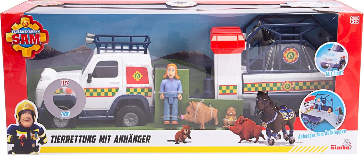 Thumbnail 5 de Simba Feuerwehrmann Sam Tierrettung 34 cm