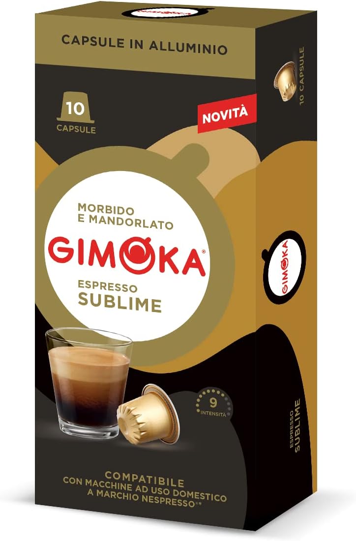 Thumbnail 1 de Gimoka Nespresso Compatible Aluminium Coffee Capsules Sublime