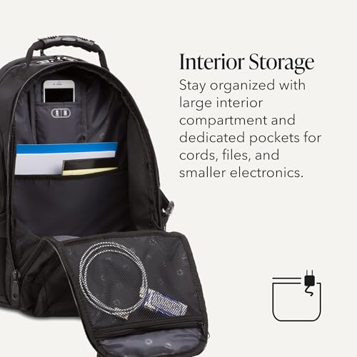 Detalle de SwissGear 1900 ScanSmart Backpack for 17-Inch Laptops
