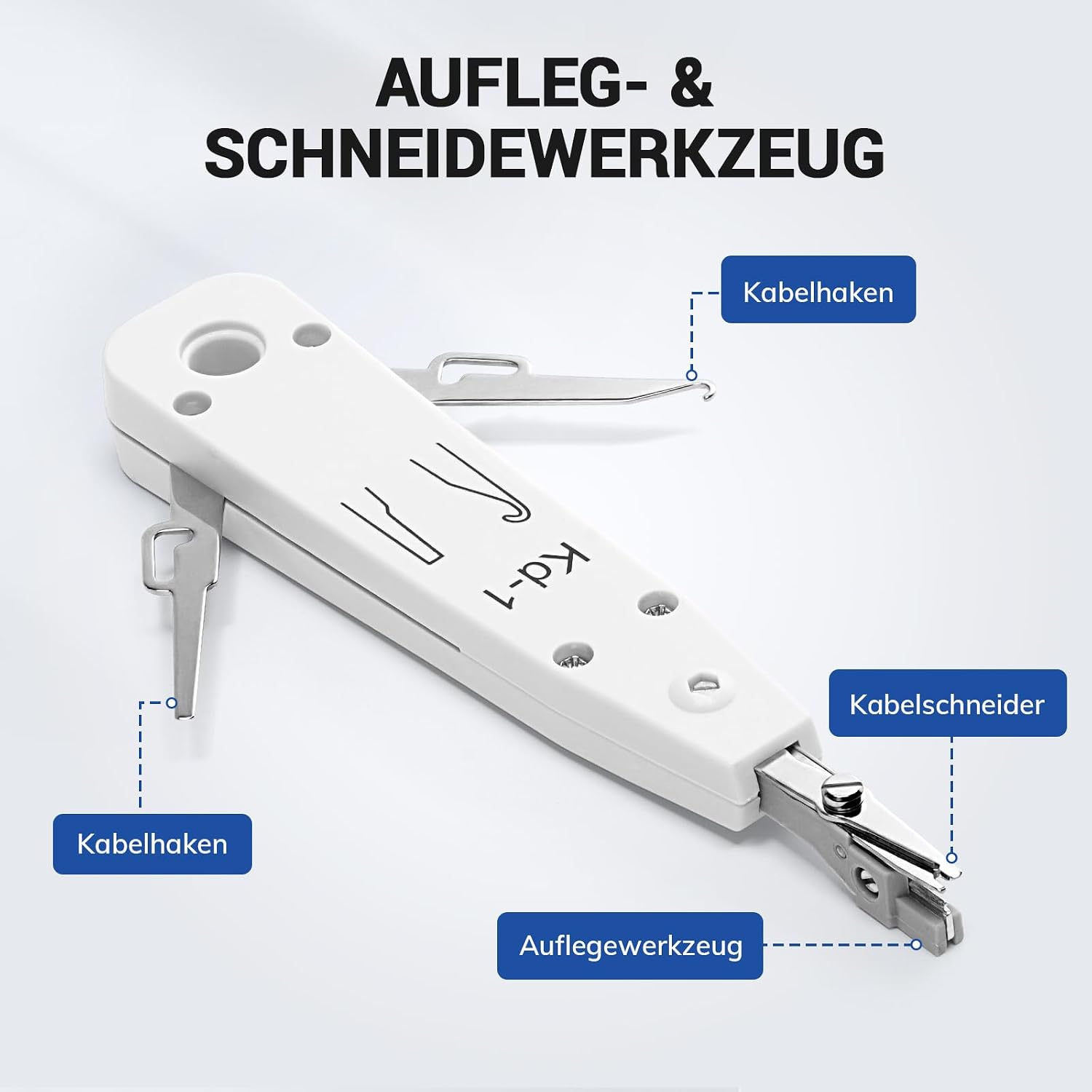 Detalle 2 de SGILE Crimpwerkzeug-Set RJ45