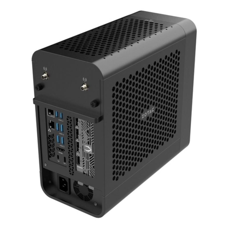 Detalle 2 de Zotac ZBOX MAGNUS ONE EU275070C: potencia en formato ultra compacto para edición y gaming