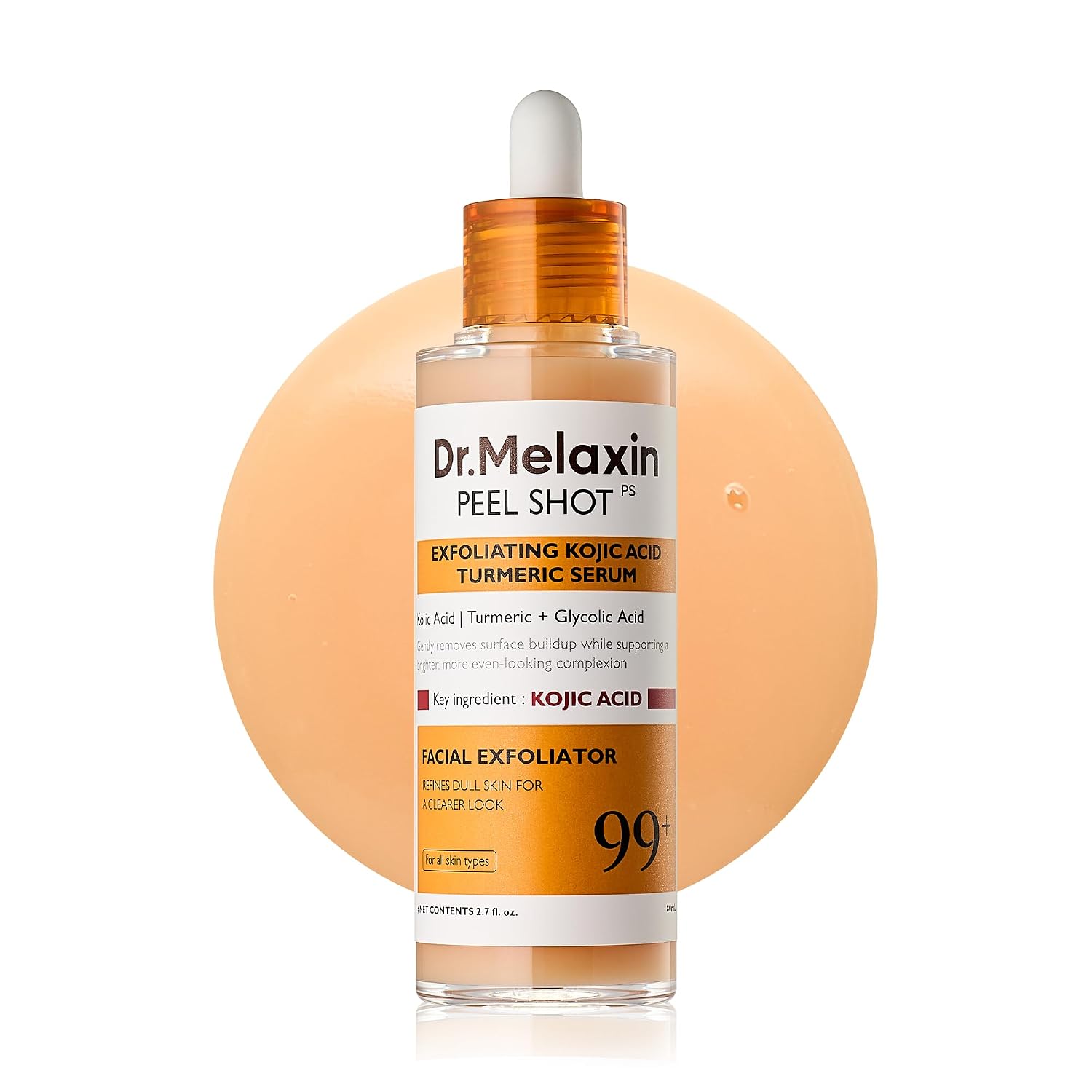 Detalle de Dr.Melaxin Peel Shot Glow Rice 80ml Ampoule
