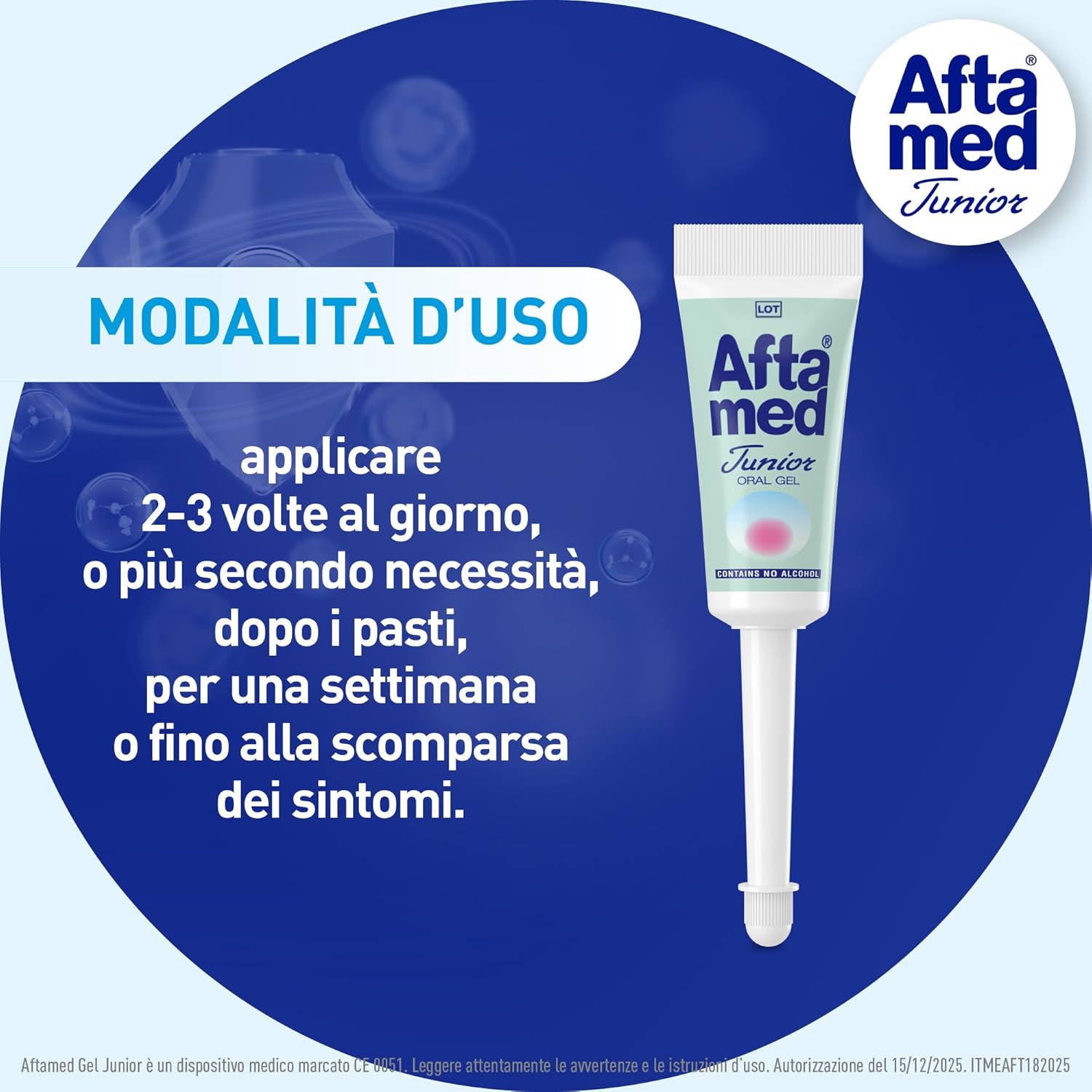 Detalle 2 de Aftamed Gel Junior 10ml: guida all’acquisto e uso pratico