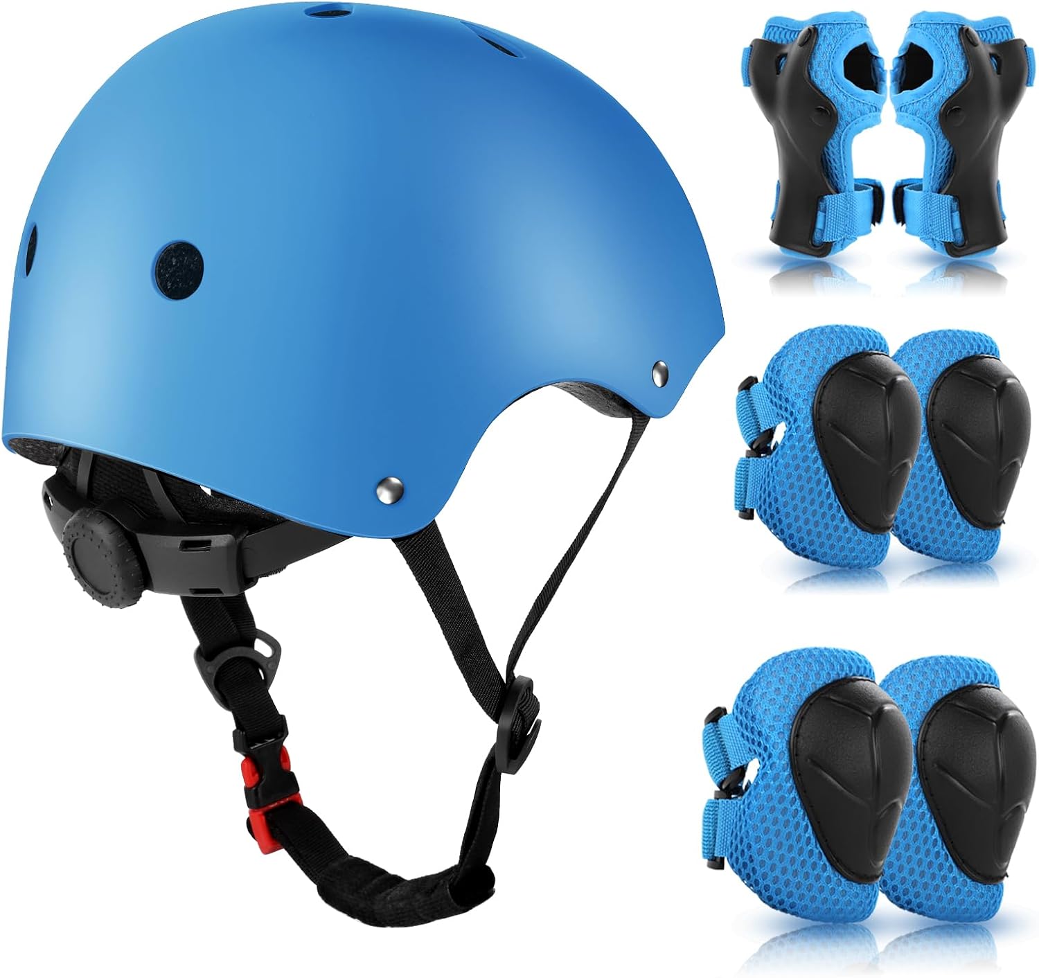 Detalle de WayEee Kids Bike Helmet 7-in-1 Set